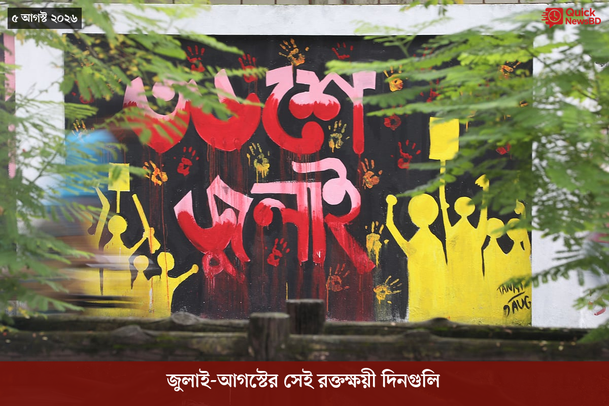 জুলাই-আগস্টের সেই রক্তক্ষয়ী দিনগুলি
